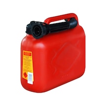 Autokit Antistatik Hortumlu Kırmızı Benzin Bidonu 5 L