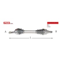 MGA 70259 AKS SOL ABSSİZ 206 1.4 HDI 1.6 TU5
