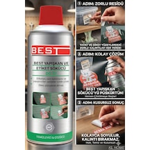 Best Dc 77 Hızlı Etiket Ve Yapışkan Sökücü Sprey İz Bırakmaz 400ml