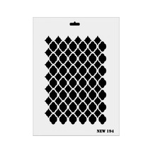 New Seri N-194 Stencil 35x25 Cm