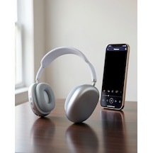 P9 Plus Kulak Üstü Bluetooth Kulaklık Beyaz Mikrofonlu Kablosuz