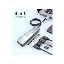 Inca Itpt-4t Type-c Hub X4 Type-c Port 3.1 10gbps Alumınyum Kasa Çoklayıcı
