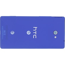 Htc 8X Kasa Arka Kapak Pil Batarya Kapağı Mavi