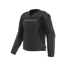 Dainese Daınese Ceket Racıng 5 Leather Black Gold