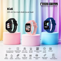 Kidi Gps 4g Sim Kartlı Akıllı Çocuk Saati Balerin Pembesi 2ksw02 Yok