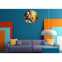 Ti-play Sadelik Ve Zerafet 30x30cm Akrilik Dekoratif Modern Duvar Saati ÇOk Renkli