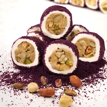 Hürrem Sultan Kadife Mor, Antep Fıstıklı, Fındıklı, Bademli Dolma Lokum 600g