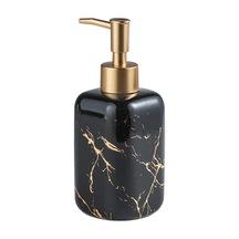 Suntek Otel Mutfak Tuvalet Siyah Için Mermer Doku Sabunluk