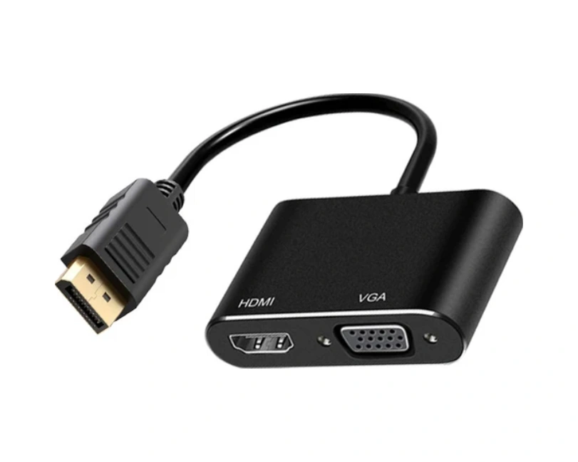 Zr723 Dp To Hdmı+vga Çevirici Evimdeyokyok