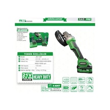 Akülü Taşlama S30 Rb-125p Haispro