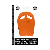 Delux Serisi Prof 1. Kalite Yüzme Tahtası 273x390x35 Mm Havuz Gereci Deniz Turuncu