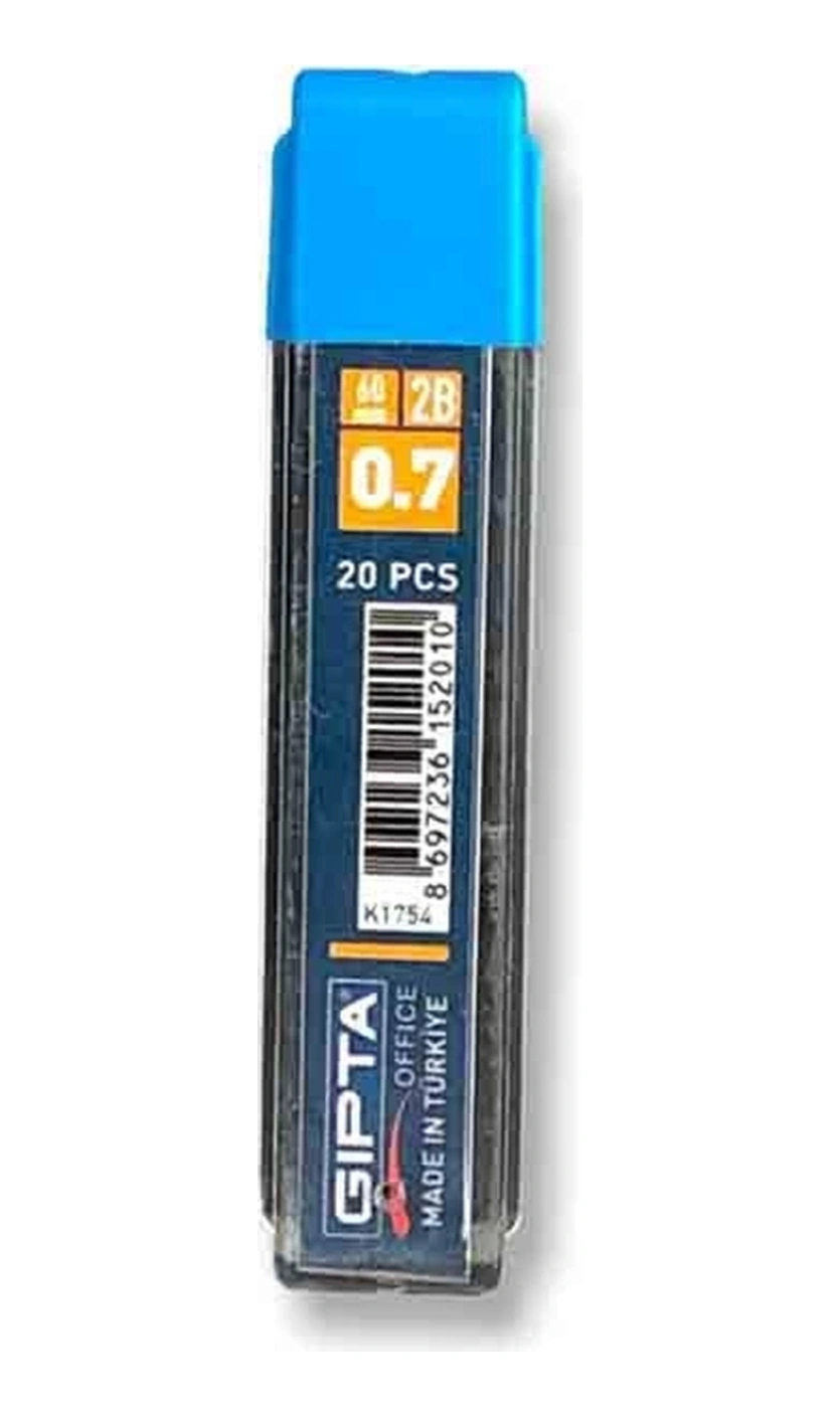 K-1754 60mm 0.7mm 2b Kalem Ucu 20'li