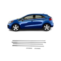 Kia Rio Hb Kasa Krom Cam Çıtası 6 Prç 2011-2017 P.Çelik