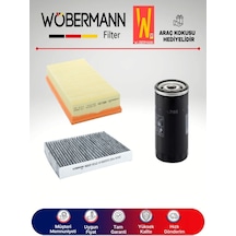 Wöbermann VW New Beetle 1.6 Filtre Bakım Seti 2003-2008 3K