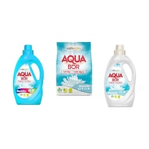 Aquabor Doğal Mineralli Sıvı Renkliler + 4 Kg Beyaz + Sıvı Beyaz 3 Lü Set 26690892