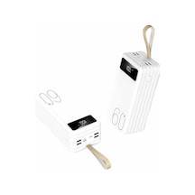 Powerbank 60.000 Mah Taşınabilir Şarj Hızlı El Fenerli Dijital Göstergeli