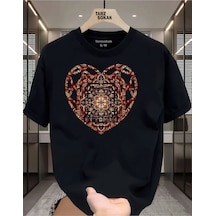 Flood Of Style Unisex Ottoman T-shirt Siyah