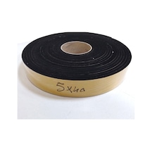 Kapı Pencere Bandı Yapışkan Kapı Pencere Süngeri / Epdm-5Mmx40Mm-Siyah-10 M