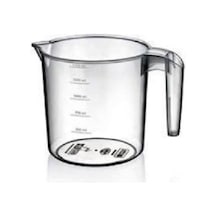 Hobby Life Hl08 1208 Yuvarlak Şeffaf Maşrapa 1.5 L Şeffaf