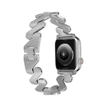 Watch 7 45mm Kordon Uyumlu Krd-80 Metal Strap Kayış Clo- Rose Gold