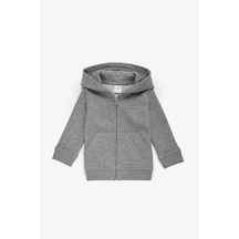 U.S. Polo Assn. Erkek Çocuk Gri Melanj Sweatshirt 50316488-vr086