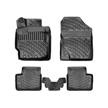 Rizline Toyota Yaris 2005-2013 Uyumlu 3d Havuzlu Paspas Açık Bej