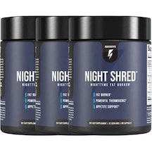 Süper Innosupps Night Shred 3 Adet Adet Nighttime Fatburner Tvıpof-92-4:0395 60 Caps Diğer
