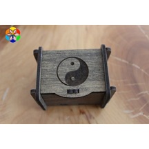 Hediye, Değerli Taş, Pandül & Takı Kutusu Küçük Boy Yin Yang