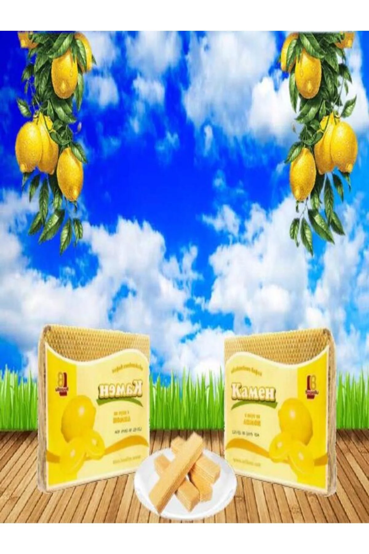 Kamen Limon Aromalı Gofret