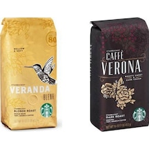 Starbucks Veranda + Coffe Verona Çekirdek Kahve Seti 2 x 250 G