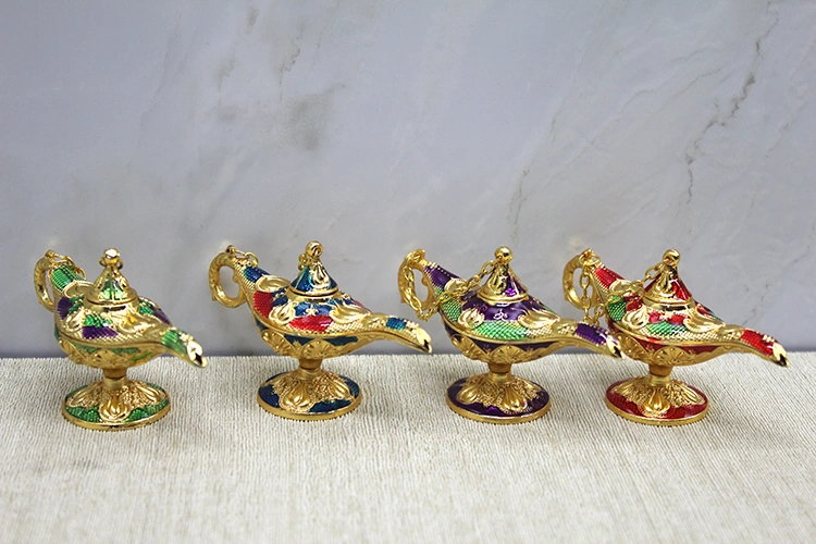Mineli Metal Alaaddin Lambası Model 1 Diğer