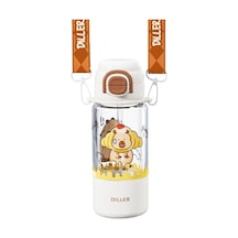 D2560 Dıller 700 Ml Boyun Askılı Trıtan Su Matarası Şeffaf