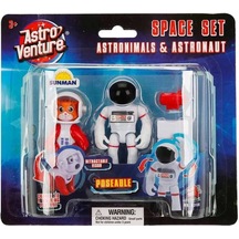 Mey İthalat Astro Venture Astronimals & Astronaut Uzay Seti