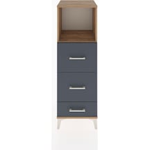 Hyperion Dolap Tek Raflı 3 Çekmeceli 44x44x134 Çam-antrasit Atlas Çam Hyperion Dolap Tek Raflı 3 Çekmeceli 44x44x134 Çam-antrasit Atlas Çam