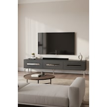 Tsa1806as Rany Tv Sehpası Antrasit-sılver 180cm Antrasit - Gümüş