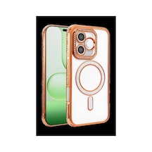 Huawei Honor 600 Lite Joke Simli Magneticsafe Kılıf - Turuncu