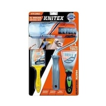 Knıtex 3 Parça Profesyonel Boyacı Seti, Spatula, Kesme Fırça Ve 20cm Boya Rulosu, Ktx-2863 Model