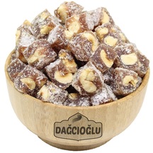 Dağcıoğlu Çifte Kavrulmuş Fındıklı Lokum 500 G