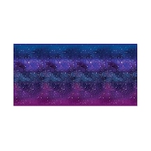 Galaxy Wall Backdrop, 4' X 30' - Partiler İçin Zemin, Gece Gökyüzü Fotoğraf Zemini, Duvar Kaplaması Kolay, Fotoğr