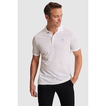 U.s. Polo Assn. Erkek Açık Gri Tişört 50322376-vr001