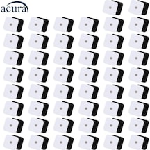 Acura 5x5 Çıtçıtlı Kare Tens Pedi 20 Adet Beyaz Acura 5x5 Çıtçıtlı Kare Tens Pedi 20 Adet Beyaz