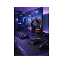 Gamer Kulaklık Standı Masaüstü Siyah Ofis Tutucu 24 Cm