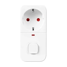 Isıya Duyarlı Devre Ve Akım Korumalı Duvar Tekli Anahtarlı Priz Fiş 16a/250v 750