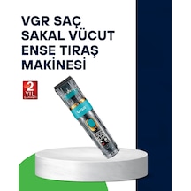 Vgr V-695 Profesyonel Saç Ve Sakal Kesme Makinesi Şarjlı Ve Kablolu Kullanım