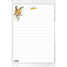 A5 Bloknot Çizgili Defter - 50 Yaprak - Memopad - Notepad - Not Defteri - Not Kağıdı - 3781 Çok Renkli