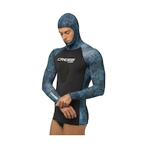 Cressi Cobia Rashguard Shirt Blue Camo 2xl Çok Renkli