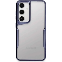 Newface Samsung Galaxy S24 Kılıf Boyi Silikon Kapak - Lacivert