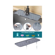 Su Tutucu Musluk Matı -mutfak Ve Banyo Için Koruyucu Lavabo, Musl