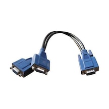 Vga Çoklayıcı 2Li Monitör Kablosu Vga Çoklayıcı 2Li Monitör Kablosu