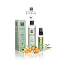 Satsuma Kolonya İkili Set 400 Ml Dökmeli + 60 Ml Sprey Cep Boy %80 Alkollü